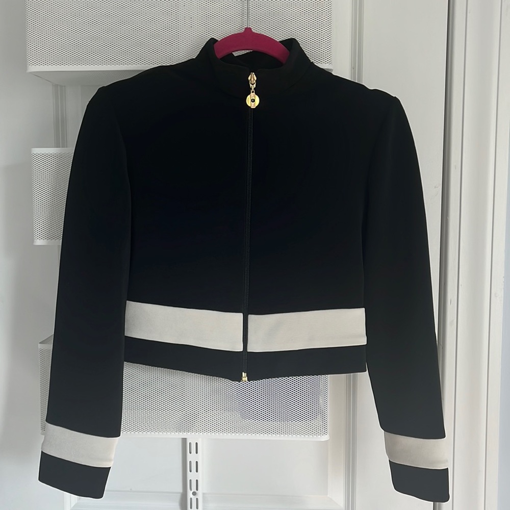 Vintage Joseph Ribkoff Zipper Blazer Style Jacket